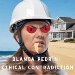 Blanca Pedrín: between environmental discourse and ethical contradiction